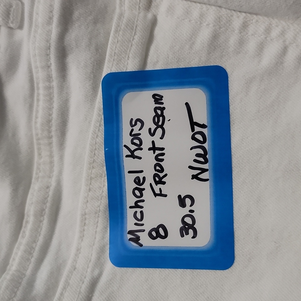 Nwot Michael Kors Womens Classic White Jeans